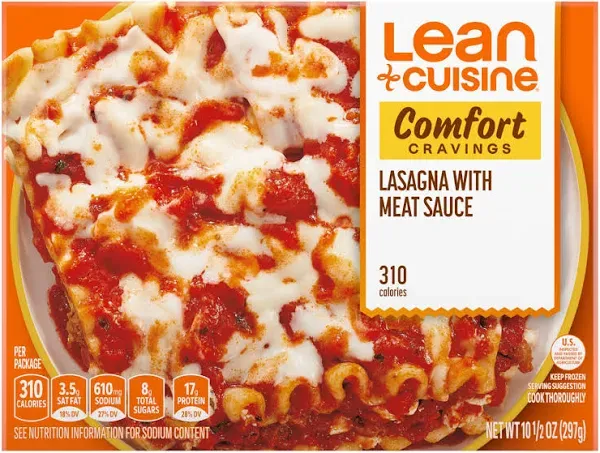 LEAN CUISINE Favorites Lasagna with Meat Sauce 10.5 oz Box