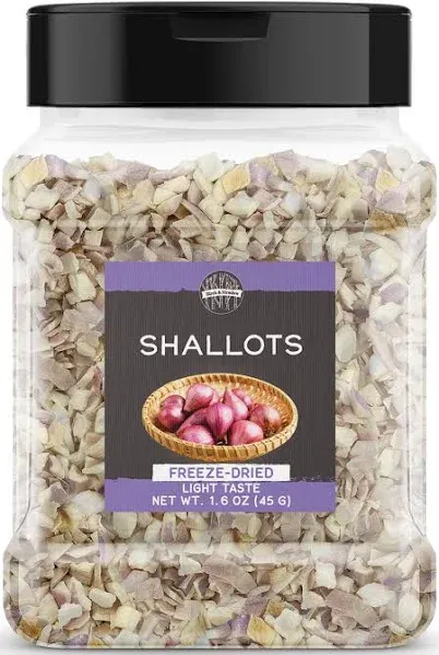 Freeze-Dried Shallots, 1.6 oz, Sauces &amp; Marinades, Seasoning