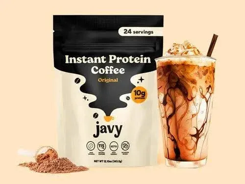 Instant Protein Coffee 10g Protein per Serving 24 Servings