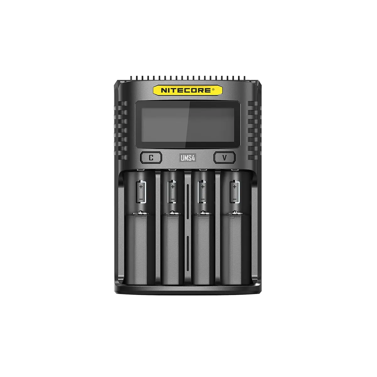 Nitecore UM4 Intelligent USB Four-Slot Charger for Li-Ion, Ni-CD, and Ni-MH