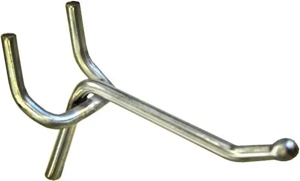 Azar 700882 All Wire Galvanized 2-Inch Metal Hook, 50 Count