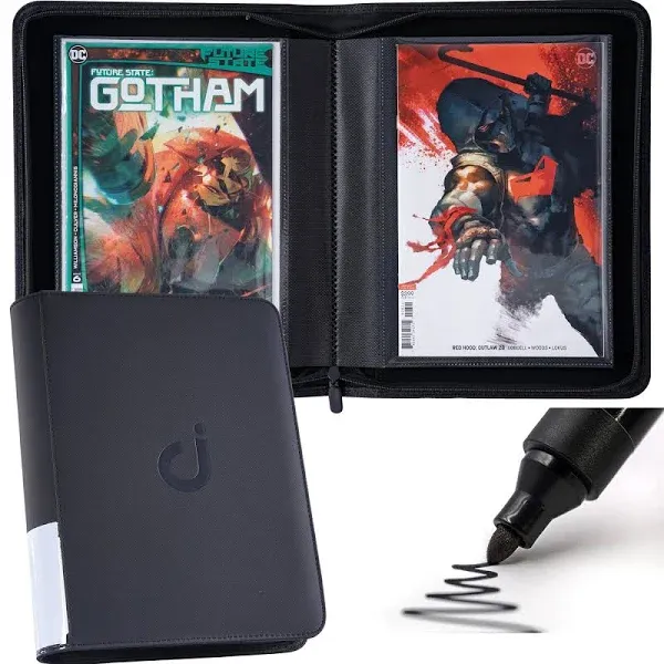 D DACCKIT Comic Book Binder