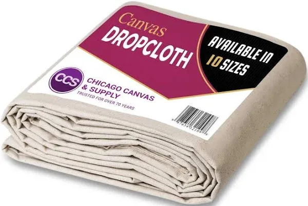 CCS Chicago Canvas & Supply All Purpose Canvas Drop Cloth