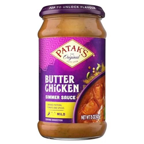 Pataks Original Simmer Sauce, Butter Chicken, Mild - 15 oz