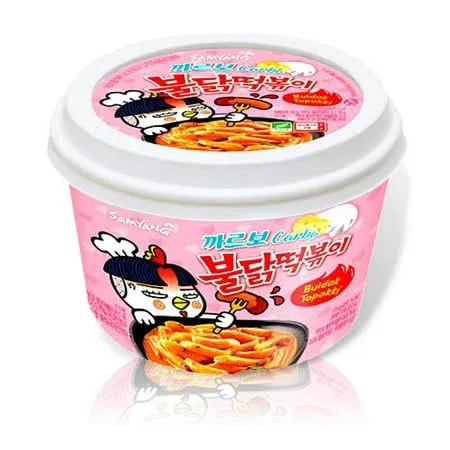 Samyang Carbo Buldak Hot Spicy Rice Cake Tteokbokki (1 Pack)