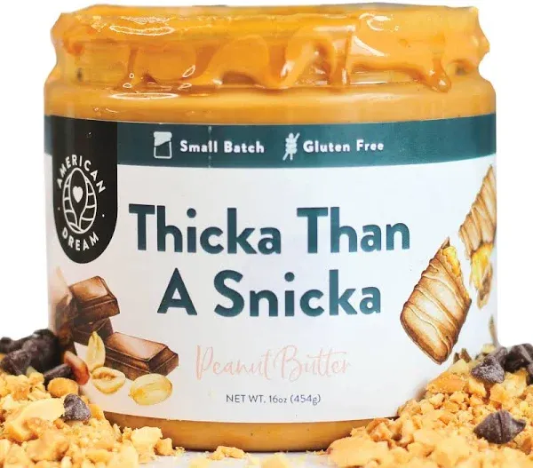 American Dream Gluten-Free Thicka Than a Snicka Peanut Butter