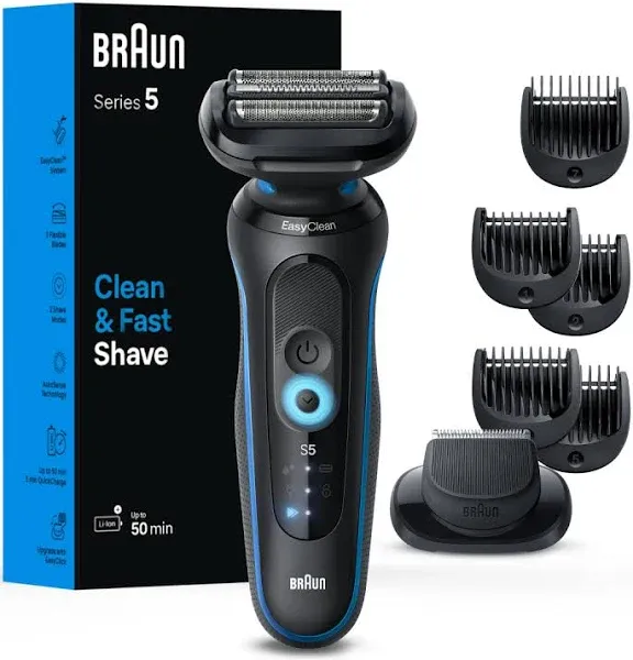 Braun Series 5 5118S Electric Shaver with Precision Trimmer