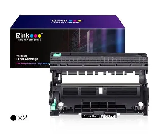 E-Z Ink TM Compatible Drum Unit Replacement for Brother DR630 1 Black