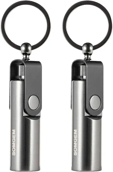 Somgem Permanent Match Keychain 2 Pack