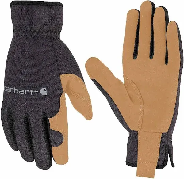 Carhartt Men's High Dexterity Open Cuff Gloves