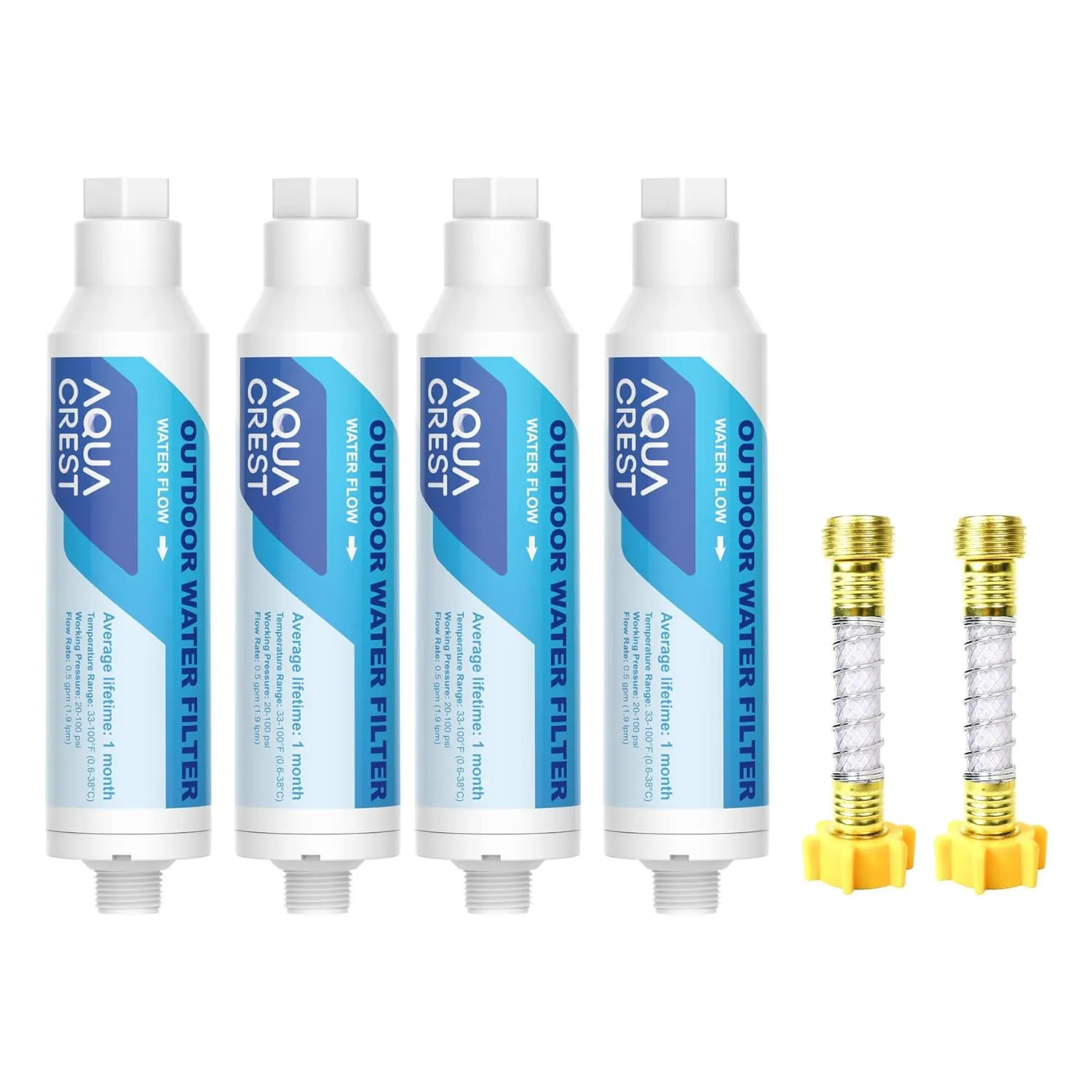 Aqua Crest Inline Water Filter Dedicated For Car Washing Cleaning