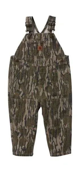 Carhartt Kids Loose Fit Canvas Camo Bib Overall