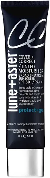 Lune+Aster CC Cream Broad Spectrum SPF 50+/PA+++ Medium