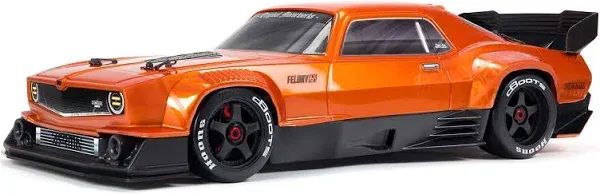 1/7 FELONY 6S BLX Street Bash All-Road Muscle Car RTR, Orange