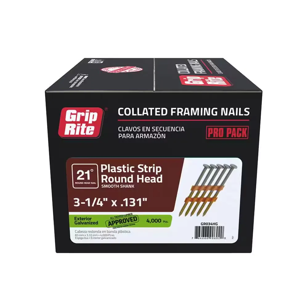 Grip-Rite 3-1/4" Stick Nail GR034HG