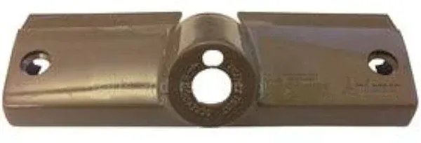 Andersen Lexan Operator Cover with Screw Holes in Stone Color (1978-1995)