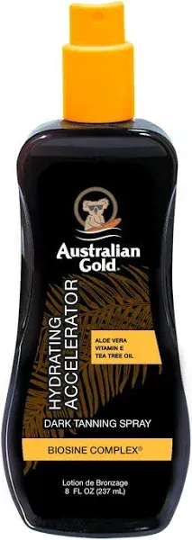 Australian Gold Dark Tanning Accelerator Spray Gel 8 fl oz