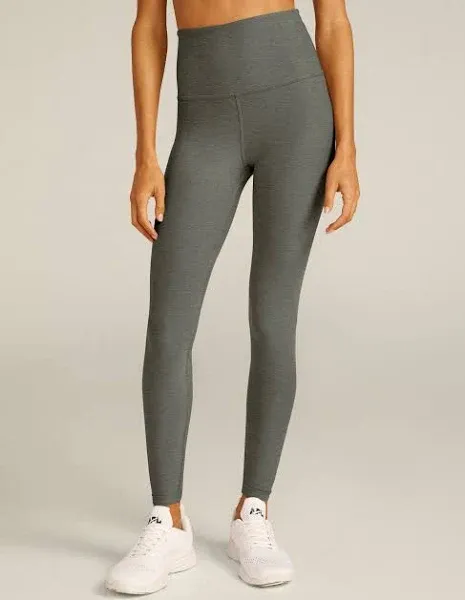 Beyond Yoga Caught In The Midi High Waist Chai Leggings Size XL