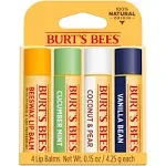 Burt's Bees Assorted Lip Balm 4-Pack