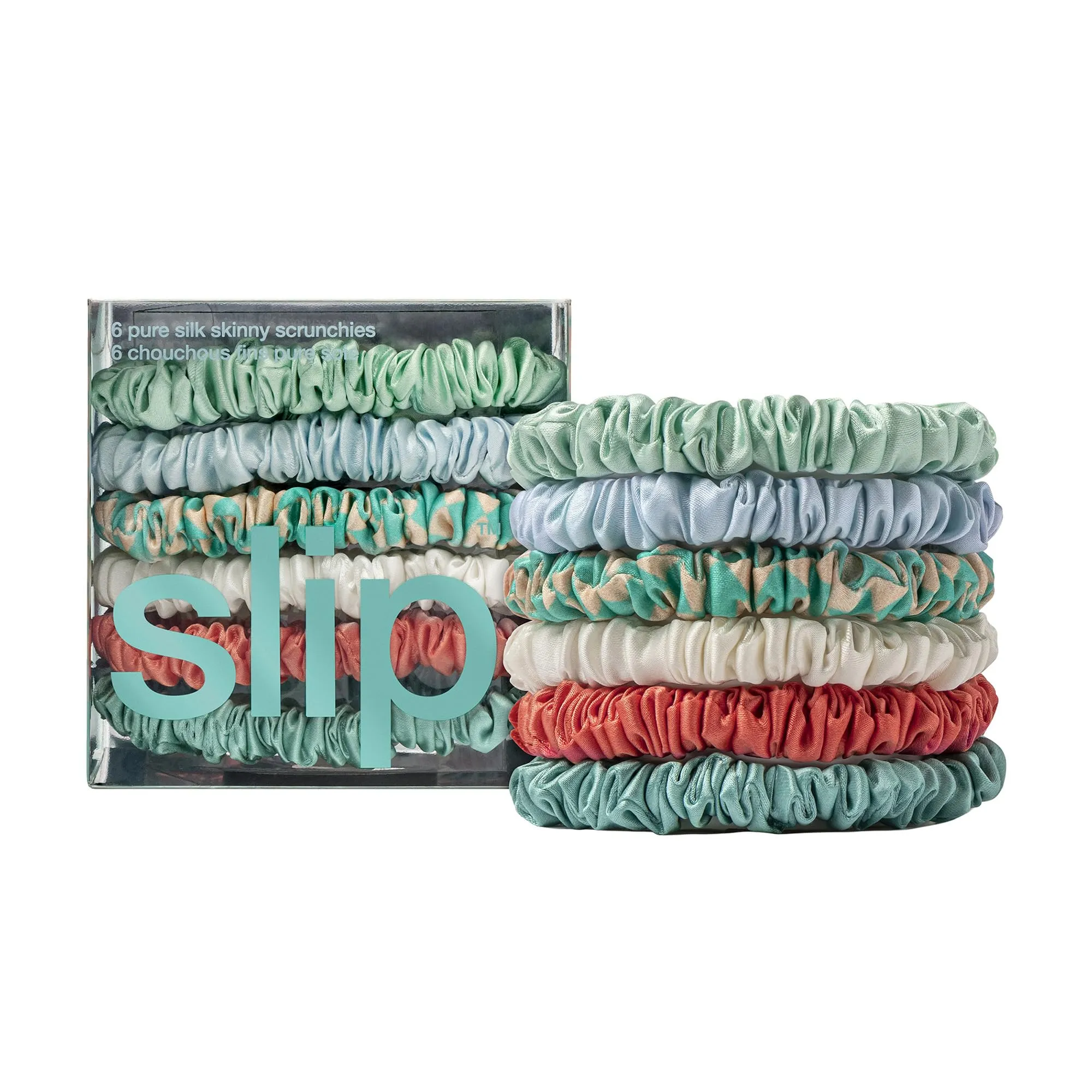 SLIP Pure Silk Skinny Scrunchies