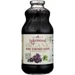 Lakewood Pressed Juice, Fresh, Organic, Pure Concord Grape - 32 fl oz