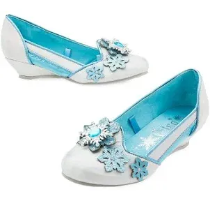 Disney Elsa Wedges for Girls Size 9/10 Yth Multi