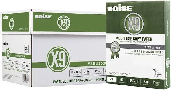 Boise X-9 Multi-Use Copy Paper