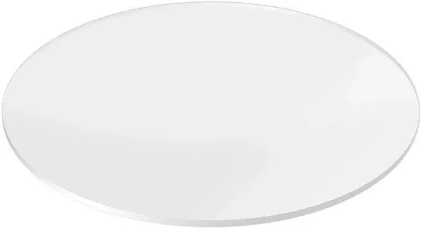 Fab Glass and Mirror Round Acrylic 18-in Diameter Clear Plexiglass Sheet