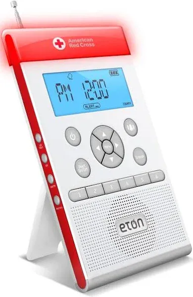 Eton American Red Cross ZoneGuard Weather Alert Radio #ARCZG100W