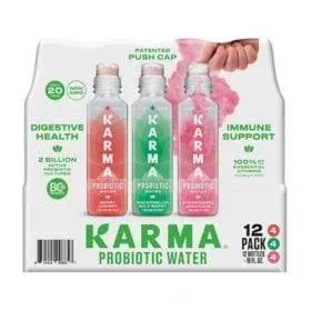 Karma Lemonade Probiotic Water Variety Pack 18 fl oz 12 PK