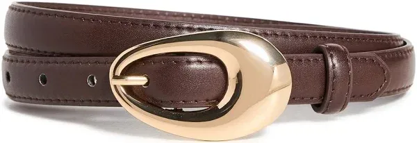 SHASHI Oval Buckle Belt