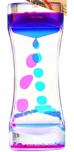 Liquid Timer - Sensory Toy for Relaxation Liquid Motion Bubbler Timer