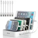 MSTJRY 5 Port Multi USB Charging Station