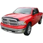 AVS 09-18 Dodge RAM 1500 (Excl. Sport/Rebel Models) Aeroskin Low Profile Acrylic Hood Shield - Smoke