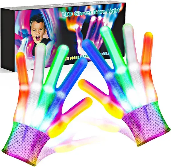 Boy's LED Gloves with 6 Flash Mode