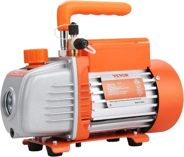 VEVOR 15 HP Single Stage Vacuum Pump 3.5 CFM KDZKBLJ150WA1NDONV1