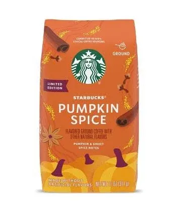 Starbucks Ground Coffee Pumpkin Spice