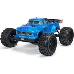 Arrma 1/8 NOTORIOUS 6S V5 4WD BLX Stunt Truck with Spektrum Firma RTR, Black