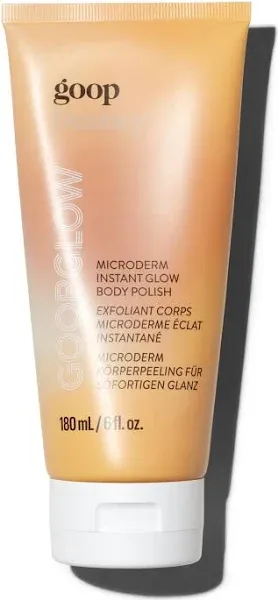 goop Beauty Microderm Body Polish | Exfoliating Body Scrub & Foaming Cleanser for Glowing Skin | Exfoliating Salts and Kakadu Plum Seed Oil for Skin Hydration | Inspired by Microdermabrasion | 6 fl oz