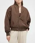 Alo Yoga Urbanite Bomber Jacket w/ Faux Fur Lining Women's