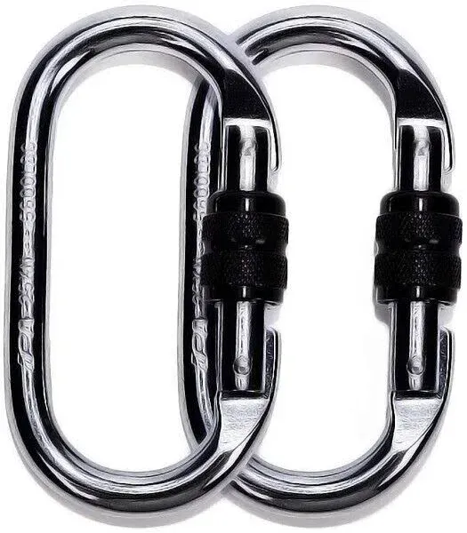 Caribeener ClipsClimbing Carabiner25kn=<wbr/>5600lbsHeavy Duty Carabiner ClipMultip...