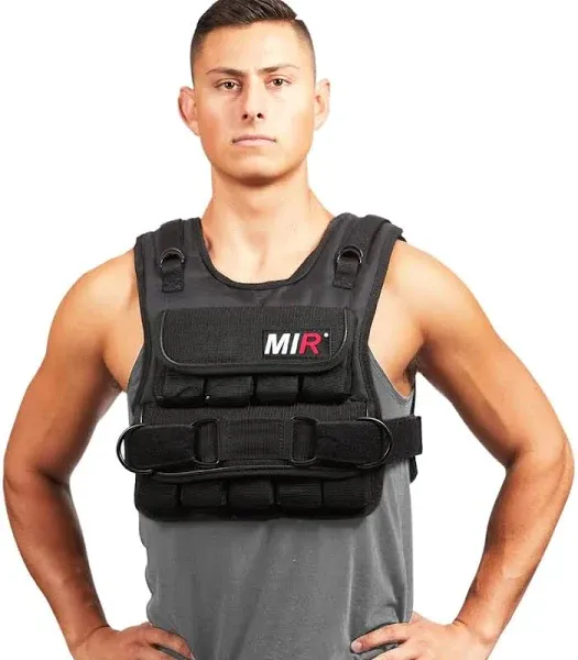 Mir Air Flow Adjustable Weighted Vest 20 lb