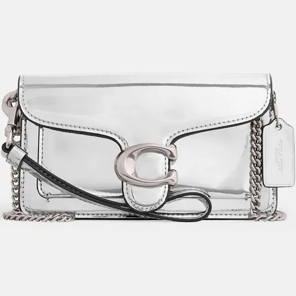 COACH Tabby Metallic Wristlet