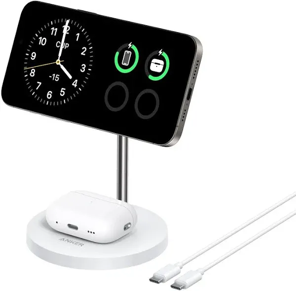 Anker MagGo Wireless Charger 2-in-1 Stand