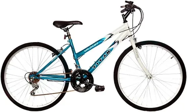 Titan Wildcat 18-Speed Women's Mountain Bike Lime Green/Black