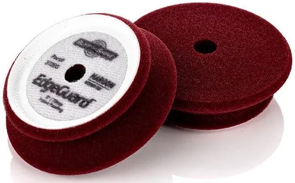 Buff and Shine- 5" Maroon Foam Pad- Medium Cut- 572CR