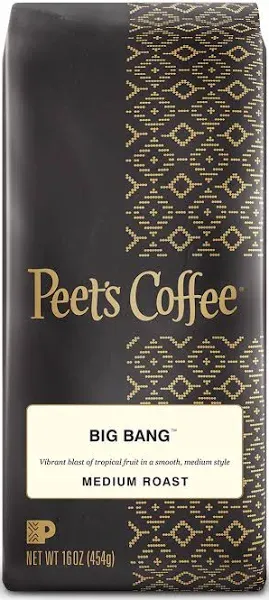 Peet's Coffee Big Bang Medium Roast Ground Coffee