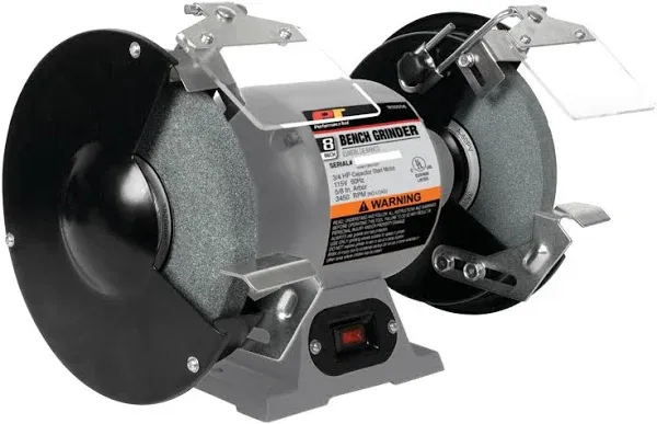 Performance Tool W50058 3/4 HP Motor 8-Inch Bench Grinder