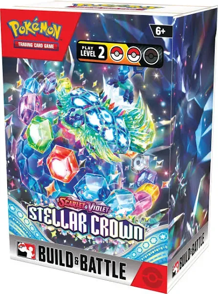 Pokemon Stellar Crown Build & Battle Box