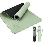 Yoga Mat Non Slip, Fitness Exercise Mat with Carrying Strap Workout Mats Pilates